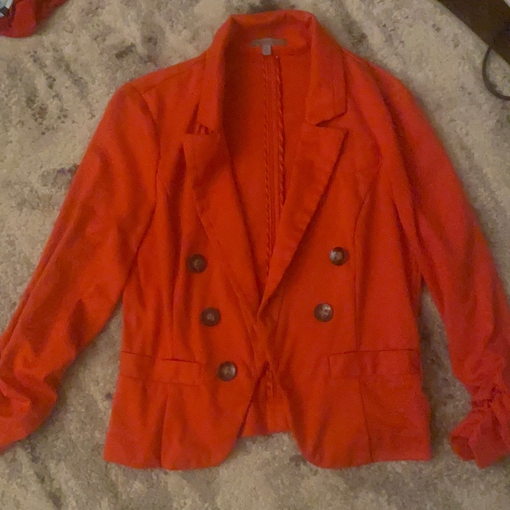 Coral blazer